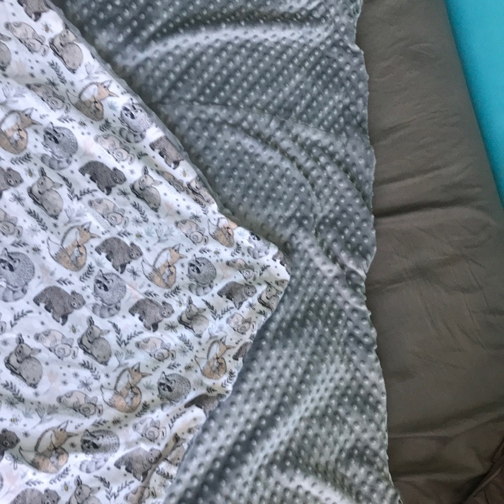 Minke and flannel hand made blanket hope you enjoy 😊